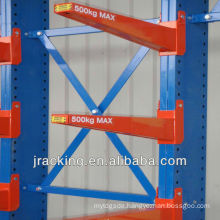 Esd Protection Feature Bolt and Nut Steel Cantilever Storage Rack for Sheet Metal Heavy Duty Shelf